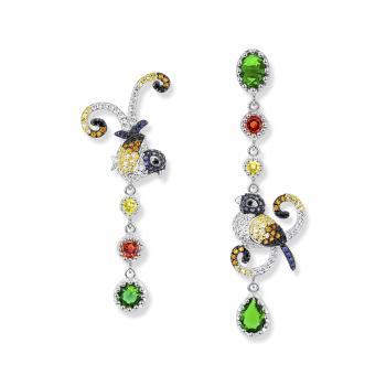 Nachti Paradiesvögel Ohrringe